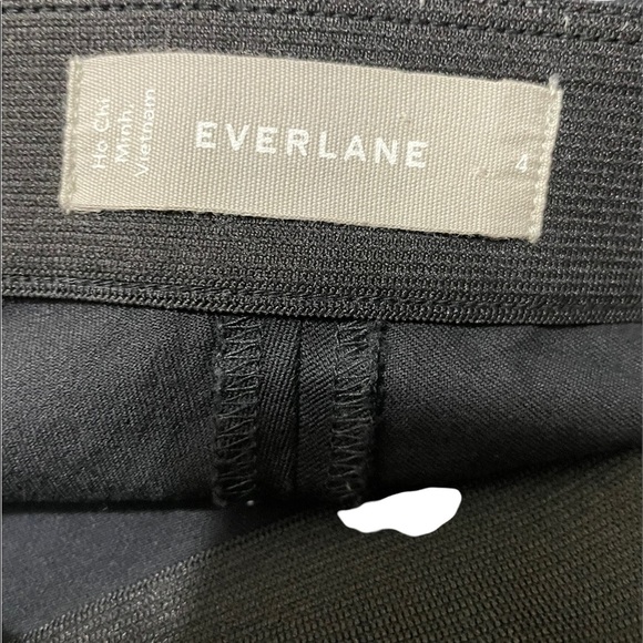 Everlane Womens curve side zip stretch black pants size 4. - Picture 9 of 9